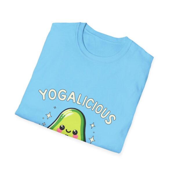 Yogalicious Avocado Yoga Pose Unisex Softstyle T-Shirt - Image 52